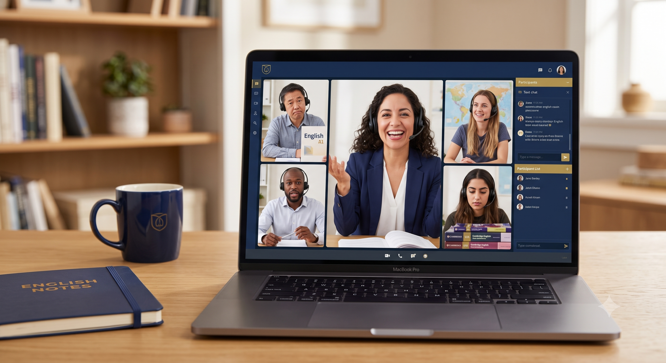 Clases de inglés online en Queen's Community